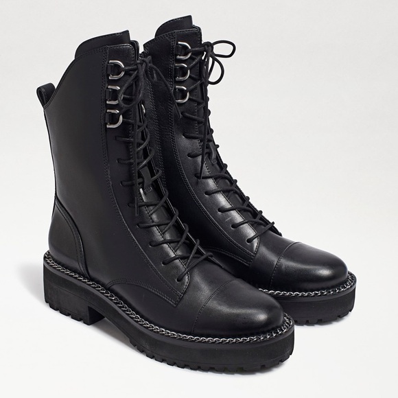 Sam Edelman Shoes - Sam Edelman Lenley Combat Boots size 6M 🩷